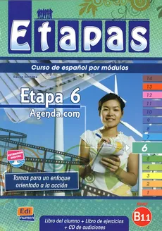 Etapas 6 Podręcznik + ćwiczenia + CD - Entinema Equipo