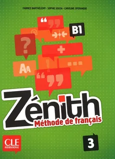 Zenith 3 Podręcznik + DVD - Fabrice Barthelemy, Sophie Sousa, Caroline Sperandio