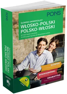 Słownik uniwersalny włosko-polski/polsko-włoski 40 000 haseł i zwrotów - Outlet