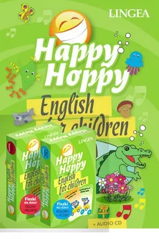 Happy Hoppy Pakiet edukacyjny dla dzieci do nauki języka angielskiego - Janka Beláňová