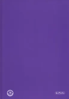 Brulion B5 Color Blocking w kratkę 120 kartek fioletowy