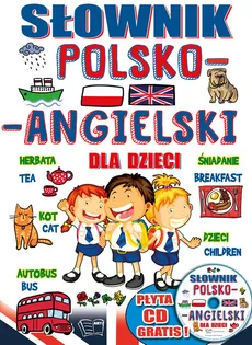 Słownik polsko-angielski dla dzieci + CD - Outlet