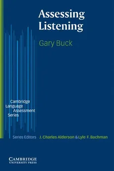 Assessing Listening - Outlet - Gary Buck