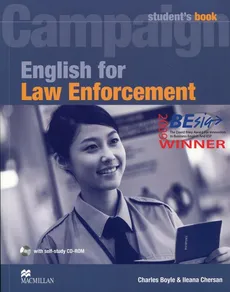 English for Law Enforcement Student's Book + CD - Outlet
