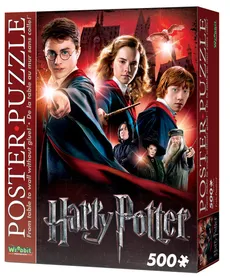 Wrebbit Poster Puzzle - Harry Potter Hogwarts school 500