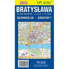 Bratysława plan miasta 1:19 500