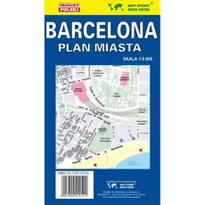 Barcelona plan miasta 1:9000
