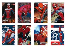 Notes A7 Spider-Man 30 kartek z poddrukiem 16 sztuk mix