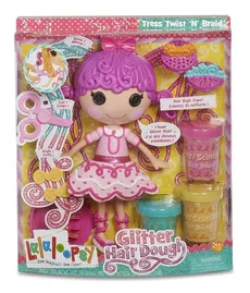 Lalaloopsy Glitter Hair-Dough Doll Plastelinowe włosy