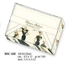 Papeteria box 10 kopert i 10 kartek BSC 402