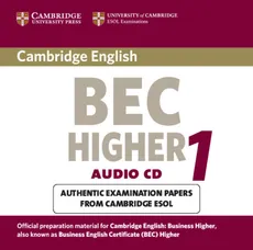 Cambridge BEC Higher 1 Audio CD