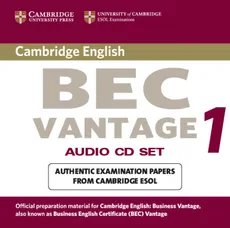 Cambridge BEC Vantage Audio CD Set - Outlet