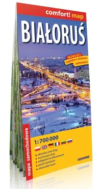 Białoruś mapa samochodowa 1:700 000