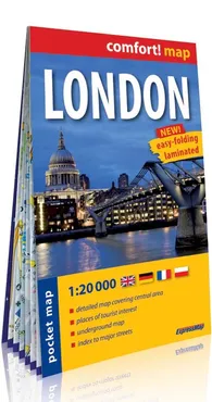 London kieszonkowy plan miasta 1:20 000