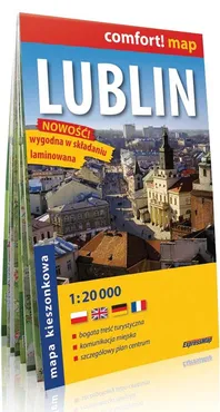 Lublin kieszonkowy plan miasta 1:20 000