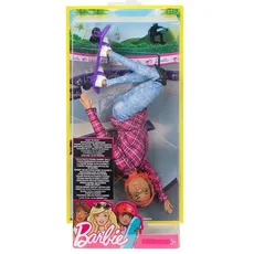 Barbie sportowe lalki deskorolka