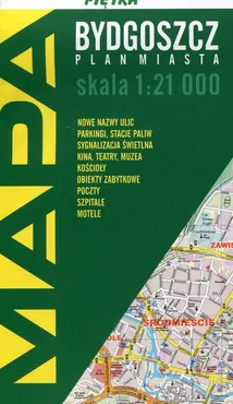 Bydgoszcz mapa składana