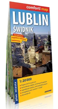Lublin Świdnik plan miasta 1:20 000 - Outlet