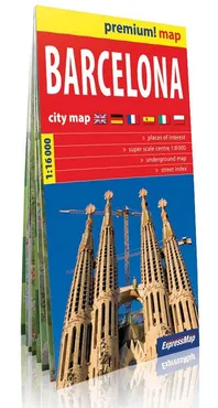 Barcelona City map 1:16 000