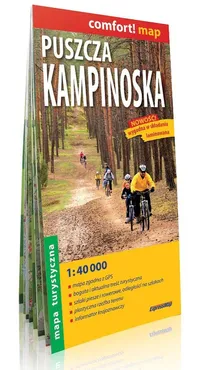 Puszcza Kampinoska mapa turystyczna 1:40 000