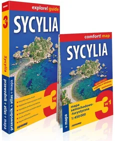 Sycylia 3w1 Przewodnik+atlas+mapa
