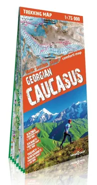 Gruzja Kaukaz Mapa trekingowa 1:50 000
