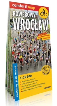 Rowerowy Wrocław Rowerowy plan miasta 1:22 500 - Praca zbiorowa