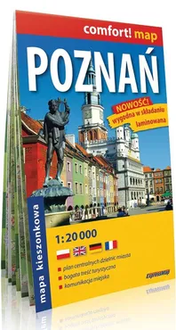 Poznań mapa kieszonkowa 1:20 000