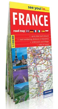 France road map 1:1 050 000
