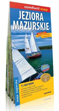 Jeziora Mazurskie Mapa żeglarska 1:60 000 - Outlet