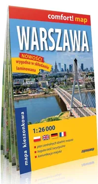 Warszawa Plan miasta 1:26 000 - Outlet