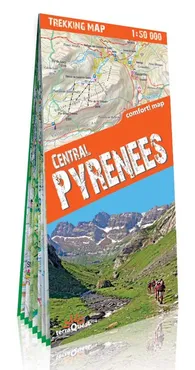 Pireneje Środkowe mapa trekkingowa