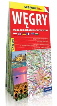 Węgry see you! in papierowa mapa samochodowo-turystyczna