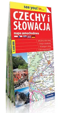 Czechy i Słowacja Mapa samochodowa 1:600 000
