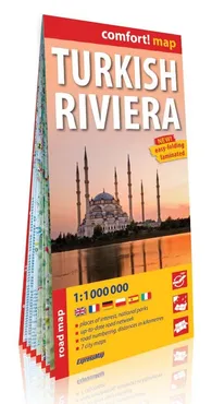 Turkish Riviera comfort! map laminowana mapa samochodowa 1:1 000 000