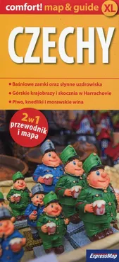 Czechy comfort! map&guide XL 2w1 przewodnik i mapa - Outlet