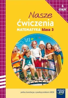 Nasze ćwiczenia Matematyka 3 Część 4 - Outlet - Krystyna Bielenica, Maria Bura, Małgorzata Kwil