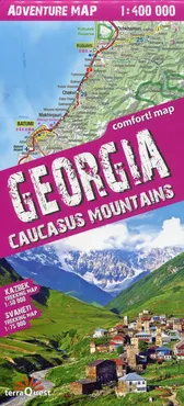 Georgia adventure map 1:400 000