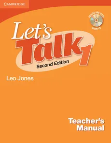 Let's Talk Level 1 Teacher's Manual + CD - Outlet - Leo Jones