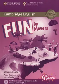 Fun for Movers Teacher’s Book + Downloadable Audio - Anne Robinson, Karen Saxby