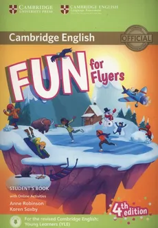 Fun for Flyers Student's Book + Online Activities - Anne Robinson, Karen Saxby