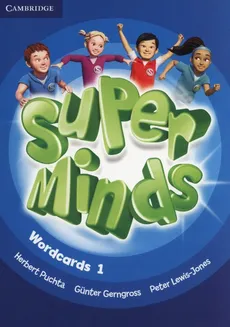 Super Minds Wordcards 1 - Gunther Gerngross, Peter Lewis-Jones, Herbert Puchta