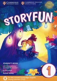 Storyfun for Starters 1 Student's Book with Online Activities and Home Fun Booklet 1 - Karen Saxby