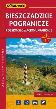 Bieszczadzkie pogranicze polsko-słowacko-ukraińskie 1:50 000