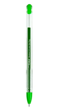 Długopis żelowy Student zielony 20 sztuk