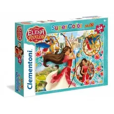 Puzzle 104 Super Color Maxi Elena Avalor