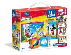 Klocki Cubes Multiplay Mickey Mouse Club House