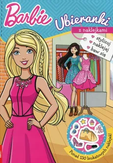 Barbie Ubieranki z naklejkami
