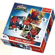 Puzzle 3w1 Świat Spider-Man