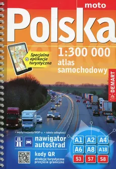 Atlas samochodowy Polska 1:300 000